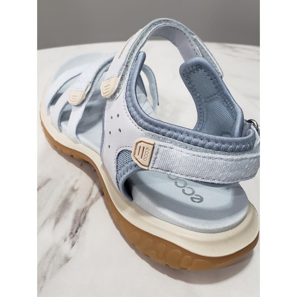 ECCO OFFROAD ROAM WOMENS OUTDOOR SANDALS NUBUCK SIZE 37 EU (6-6.5 US) pale blue - Picture 3 of 7